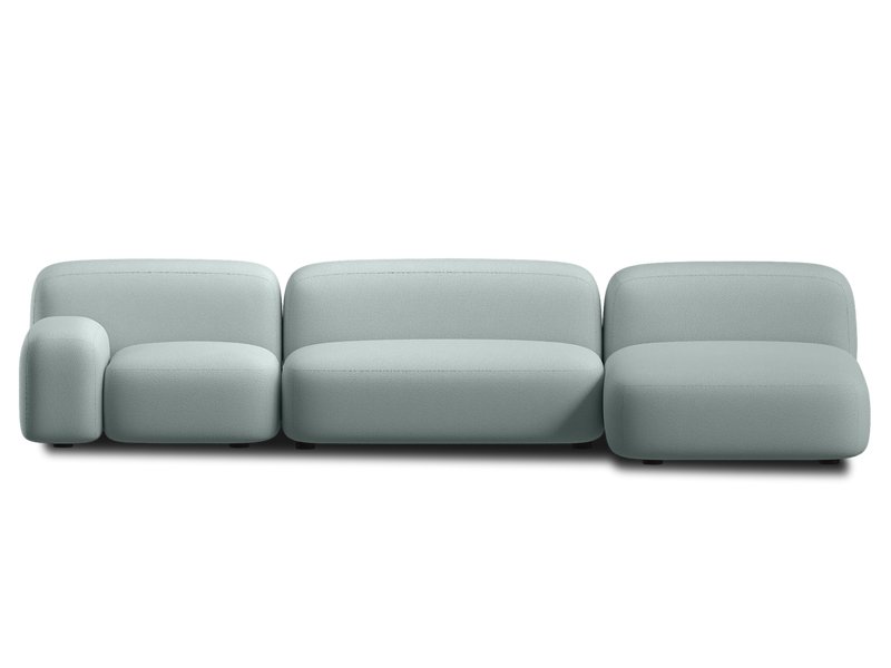 Диван модульный Риббл-3 Bucle Mint