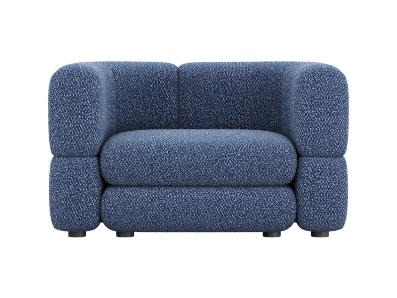 Кресло Брера Bucle Saphire