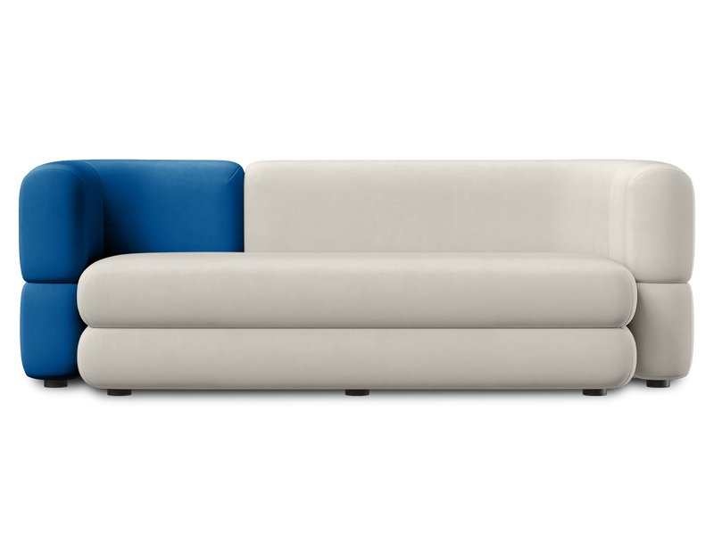 Диван прямой Брера Velour Mix