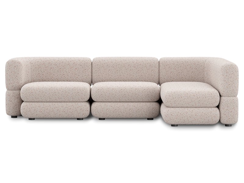 Диван модульный Брера-7 Bucle Cream