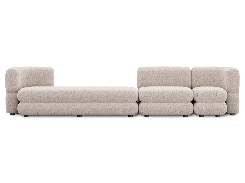 Диван модульный Брера-4 Bucle Cream
