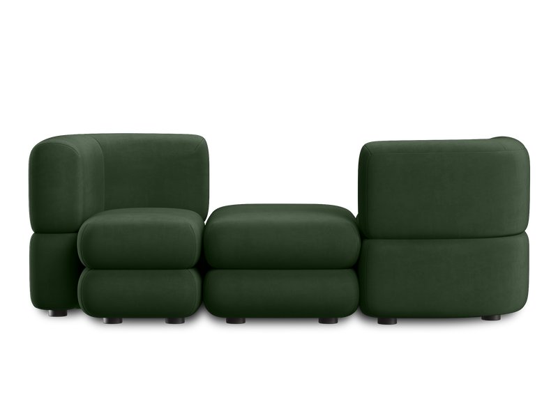 Диван модульный Брера-3 Velour Forest
