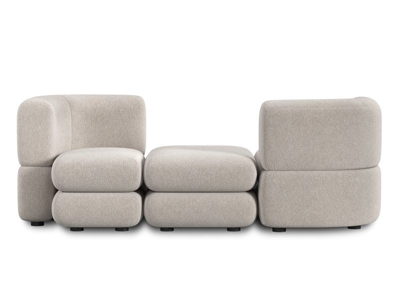 Диван модульный Брера-3 Bucle Beige
